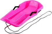 Frediuo Snow Sled for Kids Grass Sand Sliding Sled with Brake Heavy Duty Snow Sledge Winter Toy for Garden Yard Outdoor Sports Skiing