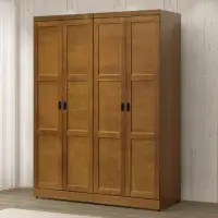 在飛比找momo購物網優惠-【MUNA 家居】莫爾樟木色5尺衣櫥/衣櫃(衣櫥 衣櫃 置物