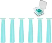 6PCS Hard Contact Lens Remover Tool with Storage Box Eye Care Inserts Removes Reusable Suction Cup Remover Contact Plunger Eye Contact Remover for RGP/OK/Scleral Lenses