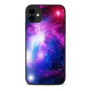 Skins Decal Wrap for Apple iPhone 11 - stars galaxy red blue purple gasses