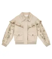 [Chloe Kids] Chloé Kids Cotton jacket Y 14 beige