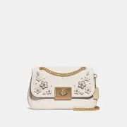 Coach F72628 Cassidy Chalk Leather Bag NWT