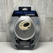 GPX Portable CD Player CD-RW New Sealed - See Description for Details