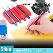 Galaxy Tools Adaptive Curve Cutter for Model Hobby Tool Flexible Degree Knife