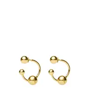piercing earrings One size Gold