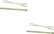 ERINGOGO 2pcs Piano Tuner Tool Kit Nylon Mute Clamp Wrench for Piano Tuning (Random)