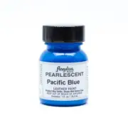 Angelus Pearlescent Acrylic Leather Paint Pacific Blue 1fl oz / 30ml