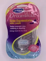 Dr.Scholl’s Dream Wall Sole Expressions Heel Liners Prevent Shoe Rubbing Slippin