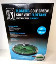 PGA Tour Floating Golf Green with Chipping Mat & Balls Included