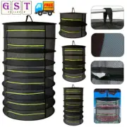 2-8 TIER DRYING NET LARGE SHELF HYDROPONIC HANGING GROW HERB PLANT DRY RACK
