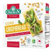 Orgran Gluten Free Crispibread Corn 125g (Pack of 6)