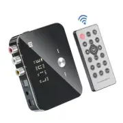 NFC Multi-Function Bluetooth Receiver Wireless 3.5mm AUX to 2RCA Audio Adapter