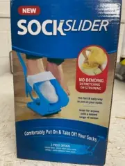 Sock Helper Puller Aid For Socks Stockings Dressing Disability Slider Pulling