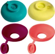 BEANPRECOY 4Pcs Drip Free Popsicle Holder Mess-Free Ice Pop Stick Holder Free...