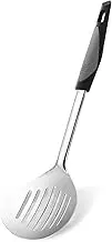 Tablespoons Kitchen Skimmer Spoon Stainless Steel Slotted Spoon Large Bowl Built Hang Hole Comfortable Serving Spoon