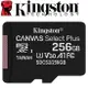 Kingston 金士頓 256GB microSDXC TF U3 A1 V30 記憶卡 SDCS2 256G