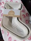 Set of 2 Christmas Stockings Ramekins By Ciroa the Bakehouse 2 Sizes ~New~