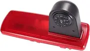 DEMULAX 7 Inch Monitor + Wireless Brake Light Rear View Back Camera Fita Talento, for Nissan, NV300 Primastar, for Renault, Traffic LLL 3 2014 Reverse Backup Camera(with Wireless 4.3)
