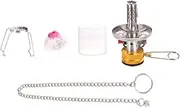 Suesacy Mini Gas Lamp Outdoor Camping Lantern Tent Lamp Flashlight Hanging Mini Camping Portable Glass Lamp Camping Equipment