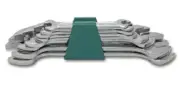 ASAHI TOOLS Double Open End Spanner 8-pc Set SMS0800 Hot Forged Made in Japan