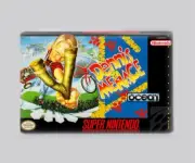 DENNIS THE MENACE / SNES - 2"x3" FRIDGE MAGNET (retro super nintendo