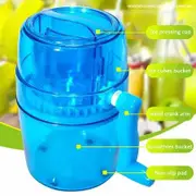 Manual Crank Ice Cream Ice Crusher Shaver Home Snowflake Ice Mein Smoothie Machine