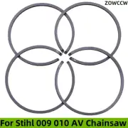 4PCS 36MM x 1.5MM Piston Ring Set fit Stihl 009 010 AV Chainsaw Spare Parts
