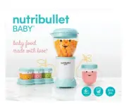 NutriBullet Baby Food Blender, 32-oz, Blue, NBY-50100, Sealed in Box