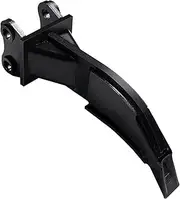 0.98in Excavator Universal Ripper Attachment, Mini Excavator Ripper, Backhoe Scarifier Hook Ripper Teeth, 90mm / 3.54in Span, Suitable for Small Machinery Excavators