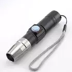 365nm Led UV Flashlight Torches Light Ultra Violet lamp Blacklight USB battery