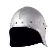 Medieval Knight Christmas Sallet Helmet Battle Warrior Armour Helmet