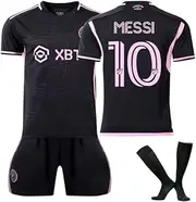 [Ausgear] 10 Soccer Jersey Kids/Adults Jersey,Football Training Jersey Fans Jersey,Soccer Shirt + Shorts + Socks Jersey Kit