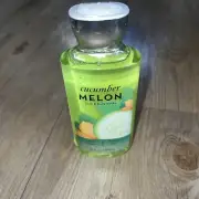 Bath & Body Works CUCUMBER MELON SHOWER GEL Aloe Shea Vitamin E 10oz Full Size