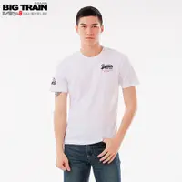 在飛比找蝦皮商城優惠-BIG TRAIN LOGO文字圓領短袖T-白