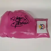 MANNY PACQUIAO SIGNED BOXING GLOVE AUTHENTIC AUTOGRAPH COA RARE IN PINK