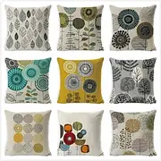 Farm House Double Side Cushion Cover 1PC Soft Decorative Square Throw Pillow Cover Cushion Case Pillowcase for Bedroom Livingroom Superior Quality Machine Wash