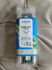 CRUCIAL 64GB (32GBx2) DDR4 2133 ECC REG PC4-17000 288-PIN SD RAM-CT2K32G4RFD4213