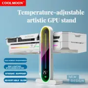 AOSOR GH3 Pro RGB GPU Holder 3-Pin ARGB VGA Vertical Stand /Temperature Display