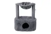 Paws & Claws 60cm Catsby Middle Park Bed Condo Play Scratching Post Cats Pets