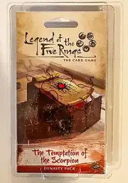 Legend of the Five Rings LCG The Temptation of the Scorpion Dynasty Pack Sealed