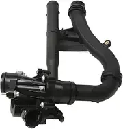 Engine Thermostat Assembly A2742000715 2742003400 Compatible For Mercedes-Benz C 200 4-matic E 200 GLC 300 E 4-matic M 274.920 SLK 200