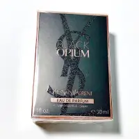 在飛比找蝦皮購物優惠-正品 中標 未拆封 YSL 黑鴉片女性淡香精 30ml 原價