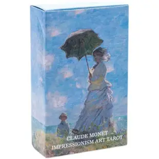 莫奈印象派claude monet impressionism art tarot 英文塔羅牌