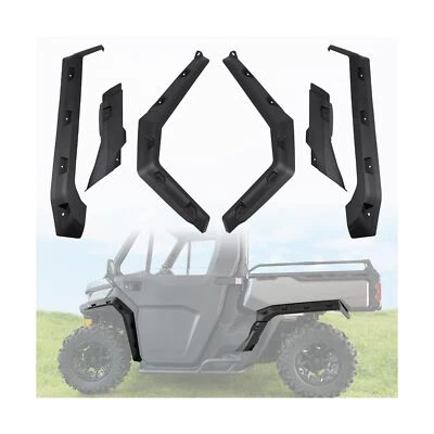 Sport Front & Rear Fender Flares Compatible with Can-Am Defender HD5/HD8/HD10...