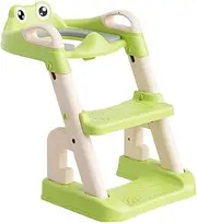 Potty Training Seat,2 in 1 Potty Training Toilet,Multifunctional Toilet Ladder,Anti-Slip Pad Step Stool,Foldable Stepped Toilet Seat,for Girls Boys