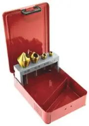 RS Pro HSS COUNTERSINK DRILL BIT SET 4Pcs 2-20mm Metric, 90° Angle