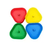 4pcs/set for Triangle Shaped Playing Card Holder Board Game for Seat Hands