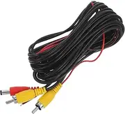 GAROZATION Heavy Duty Video Power Line for Reverse Camera Broad Compatibility with Trucks Cars Reliable Signal Transmission