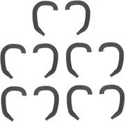 VILLFUL Professional Infant Protruding Ear Corrector 5 Pairs Silicone Ear Correctors Reusable Black