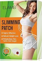 Elaimei 30pcs Slimming Patches Weight Loss Diet Slim Burn Fat Belly Detox Pads Body Patch Burning
